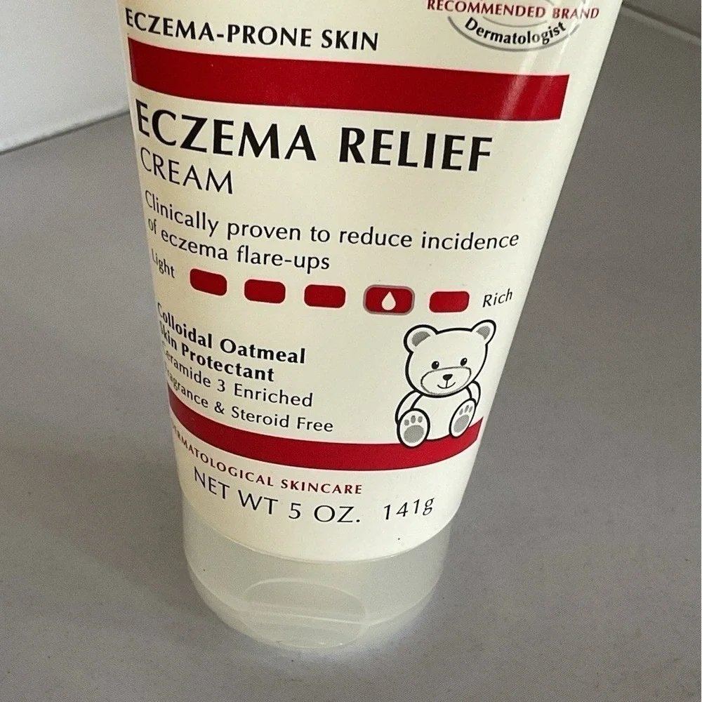 Eucerin Baby Eczema Relief Body Cream, 5 oz Colloidal Oatmeal Formula